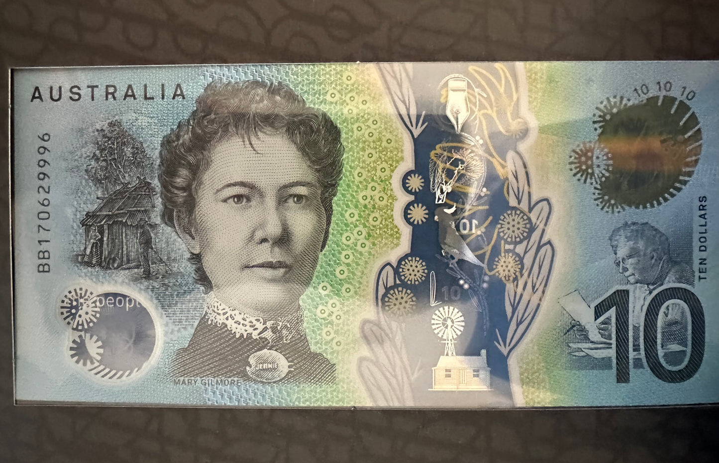 2017 Next Generation Australian $10 Banknote New Polymer Series in RBA Folder