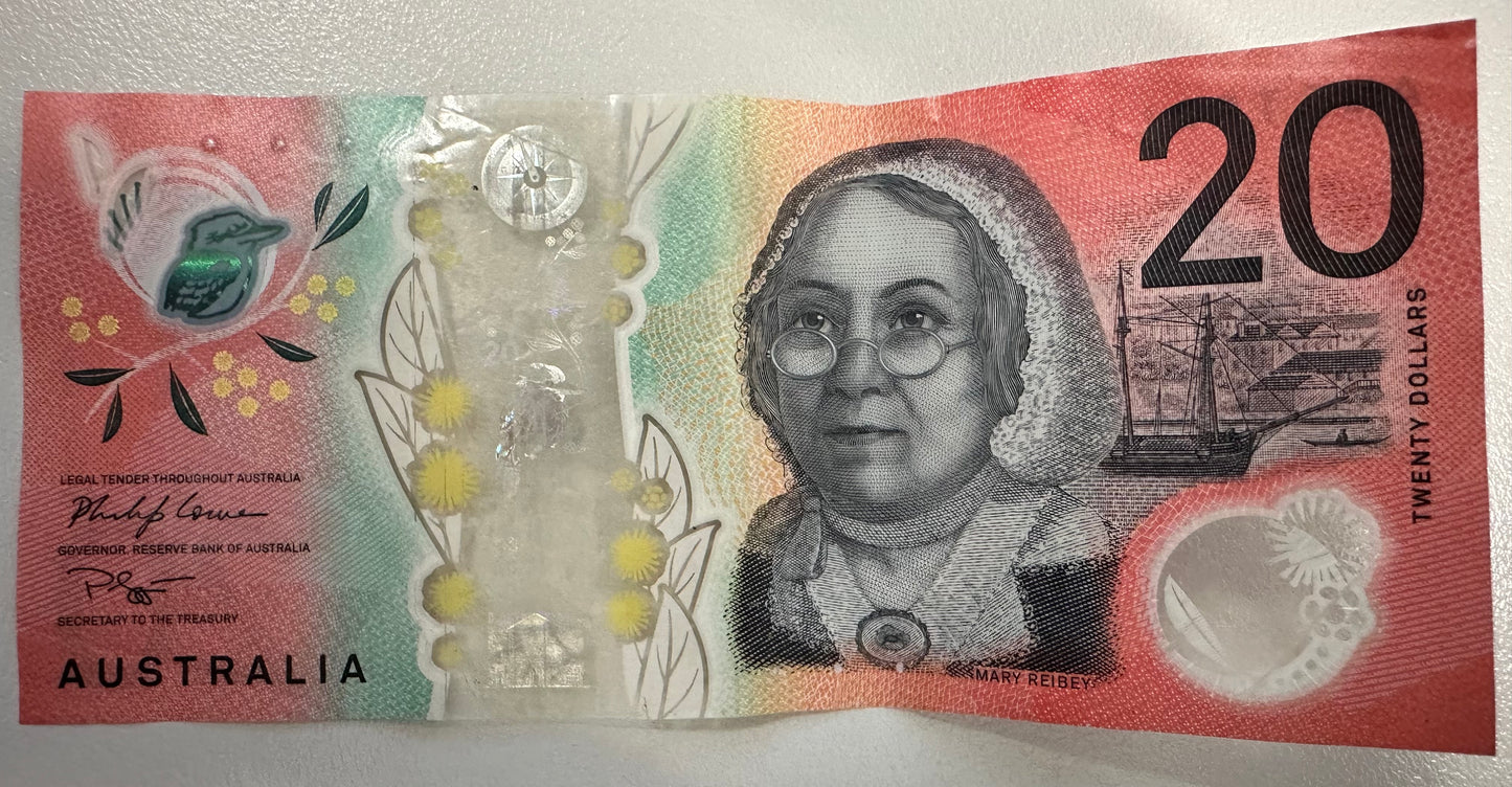 2019 $20 Polymer Note - First Pre-Fix