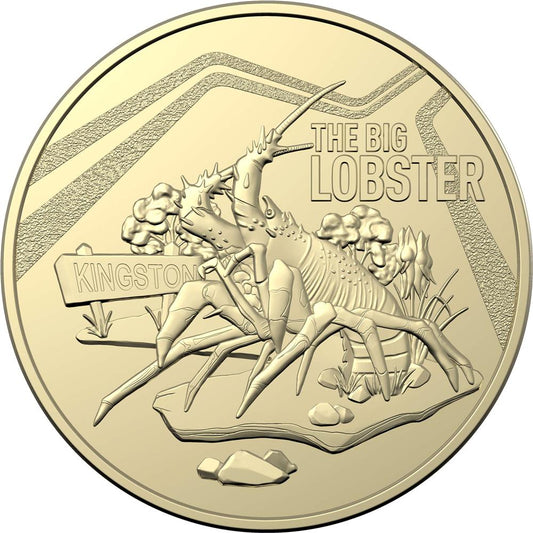 2023 $1 Aussie Big Things – The Big Lobster Uncirculated Coin from mint bag