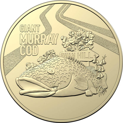 2023 $1 Aussie Big Things – The Giant Murray Cod Uncirculated Coin from mint bag