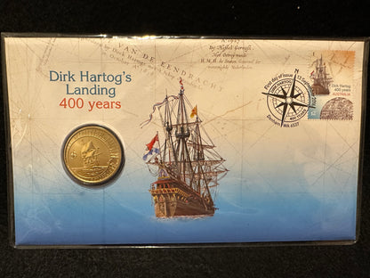2016 Dirk Hartogs 400 Years - $1 Dollar Coin PNC