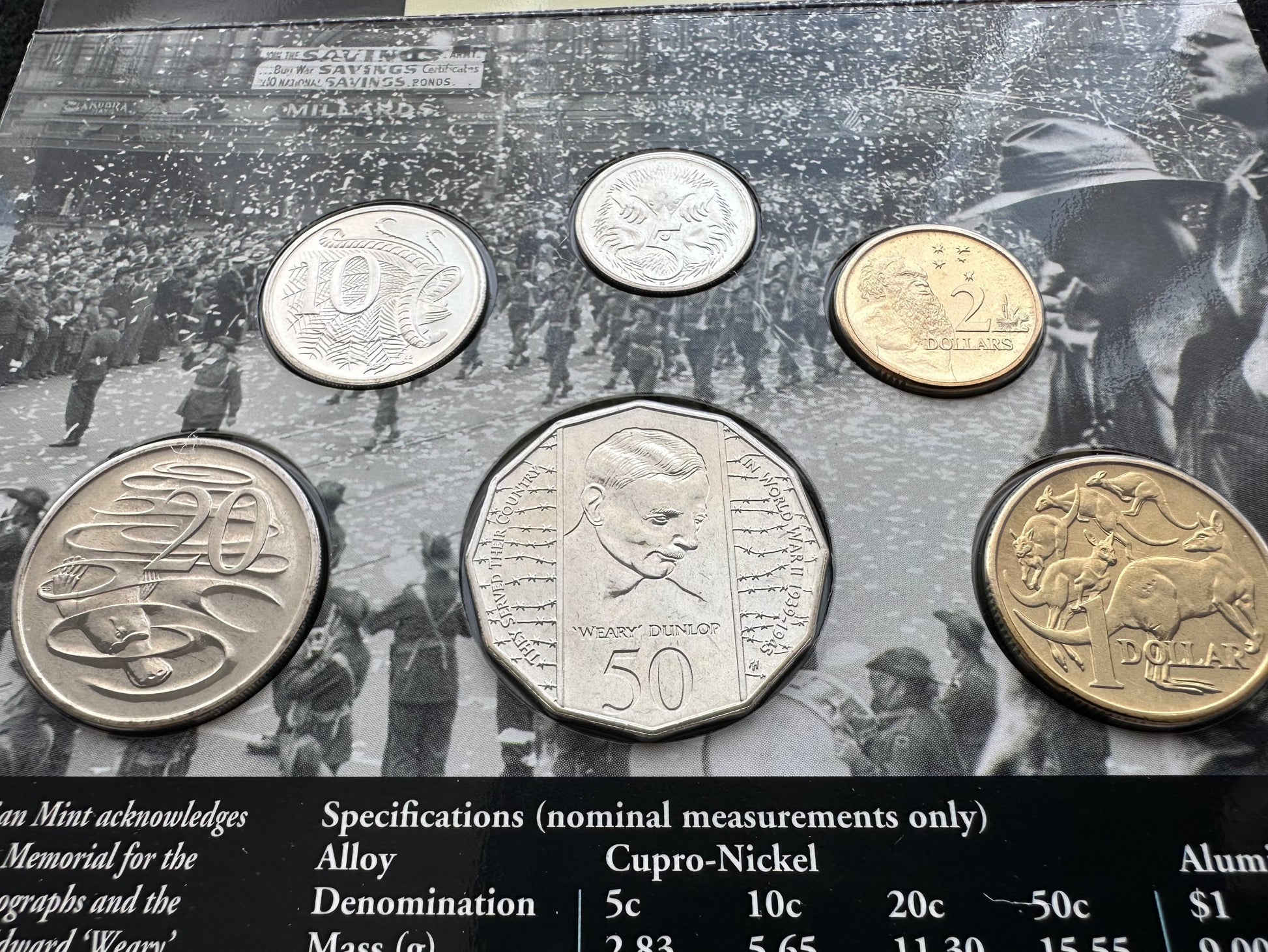 1995 Royal Australian Mint Uncirculated Six Coin Year Set – Pocket 1995 Royal Australian Mint Uncirculated Six Coin Year Set – Pocket