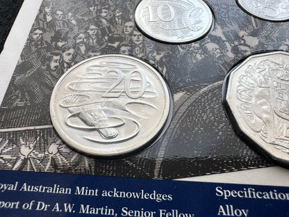 1996 Royal Australian Mint Sir Henry Parkes Uncirculated Six Coin Year Set