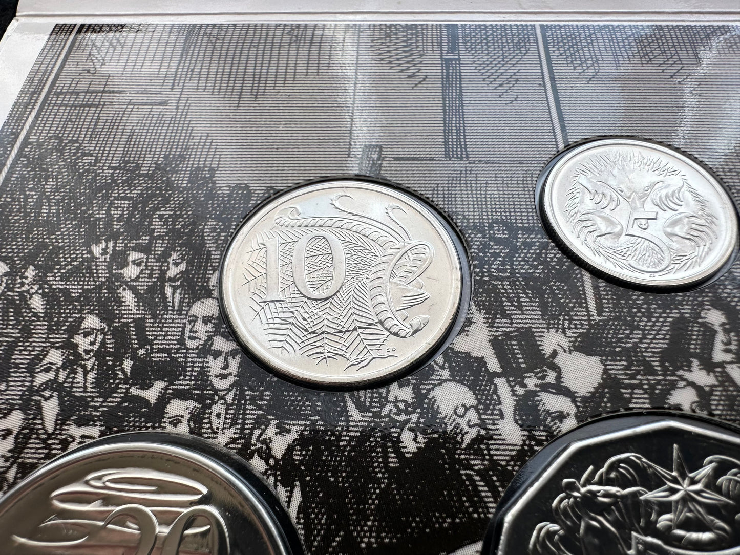 1996 Royal Australian Mint Sir Henry Parkes Uncirculated Six Coin Year Set
