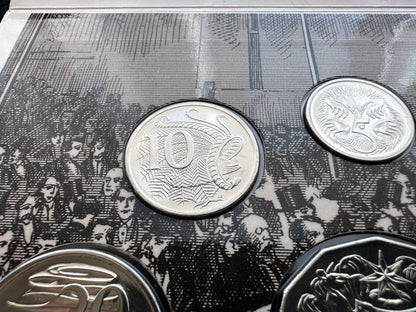 1996 Royal Australian Mint Sir Henry Parkes Uncirculated Six Coin Year Set
