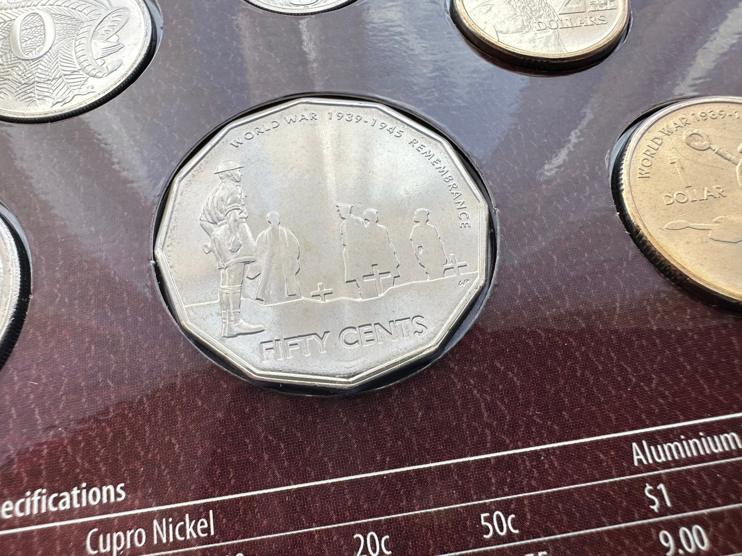 2005 Royal Australian Mint Coin Set Coming Home