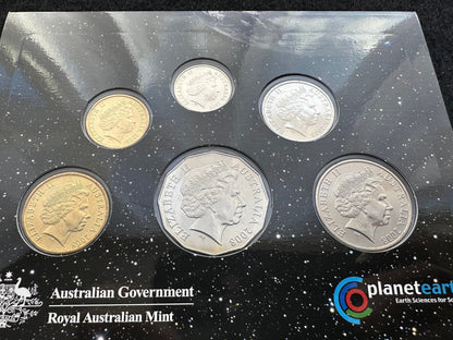 2008 Year Uncirculated 6 Coin Set International Year of Planet Earth