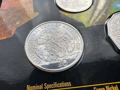 2009 Royal Australian Mint International Year of Astronomy Coin Set