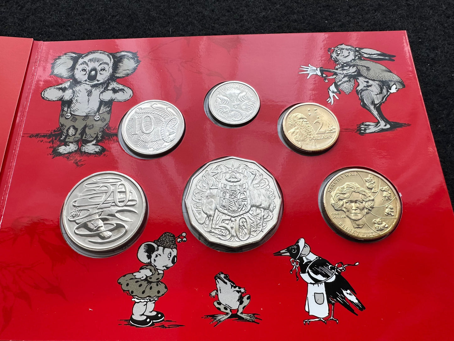 2011 Royal Australian Mint Blinky Bill Baby Coin Set