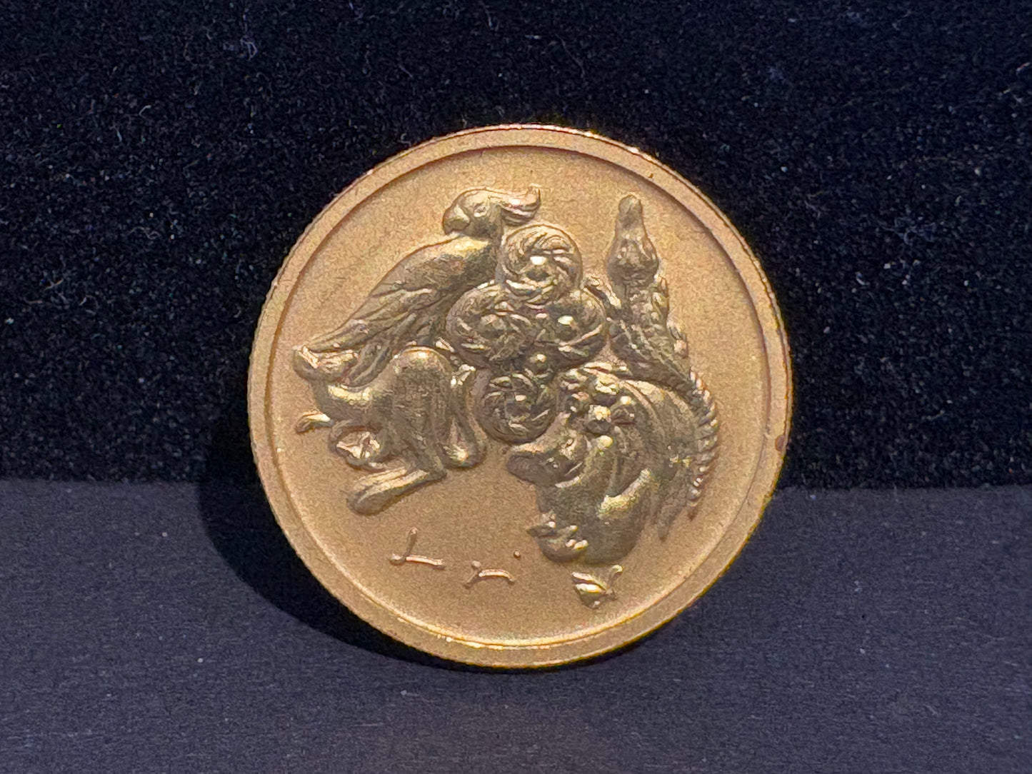 1997 Australia Coca-Cola Coke Gold Sovereign Coin