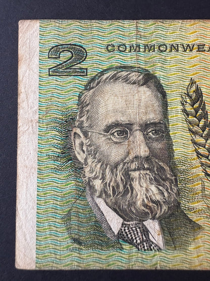 1966 $2 Australia Paper Banknote - Coombs Wilson FHS 781097