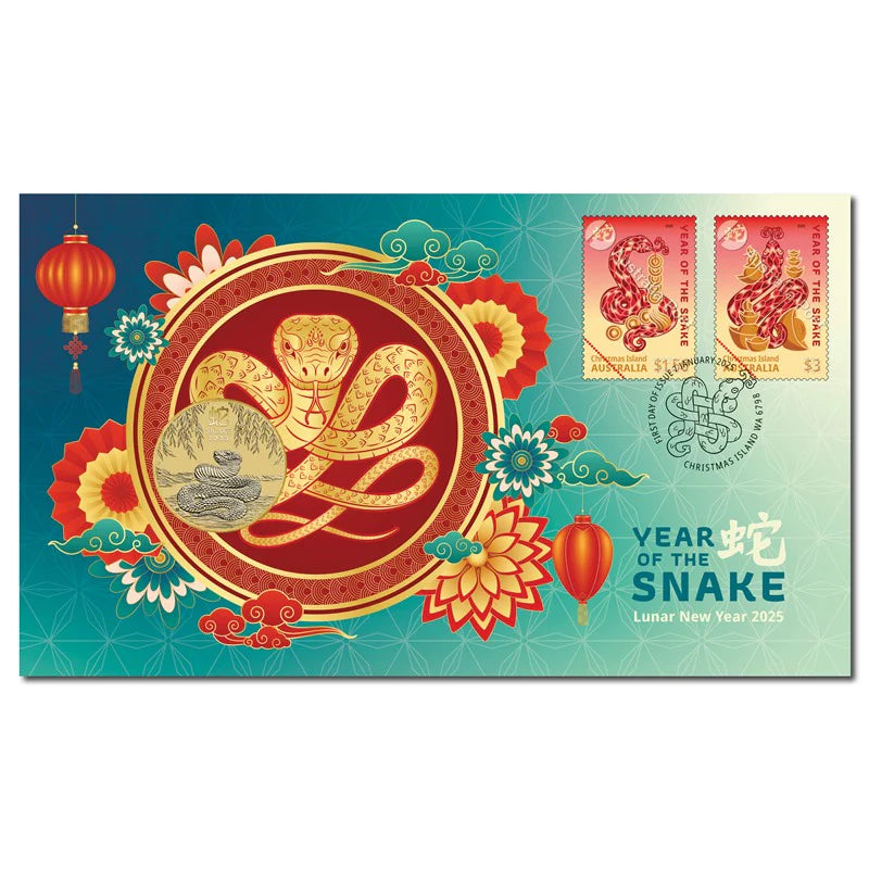 2025 Year of the Snake $1 PNC