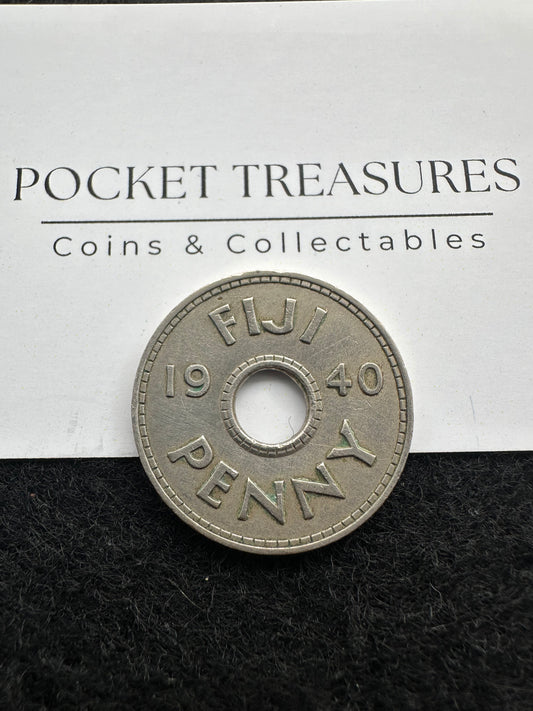 1940 Fiji Penny - KM# 7