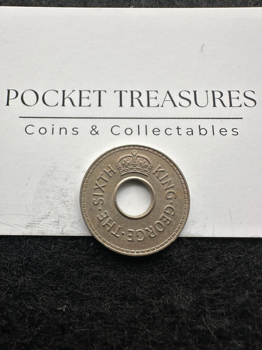 1952 Fiji Half Penny