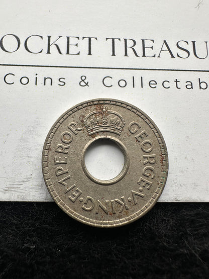 1934 Fiji Half Penny - KM# 1