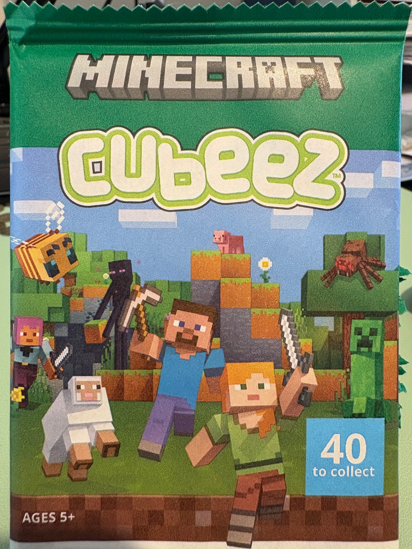 2025 Woolworths Minecraft Cubeez New And Sealed Packets