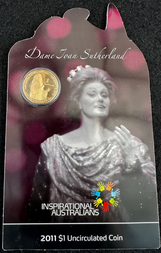 2011 $1 Inspirational Australians - Dame Joan Sutherland