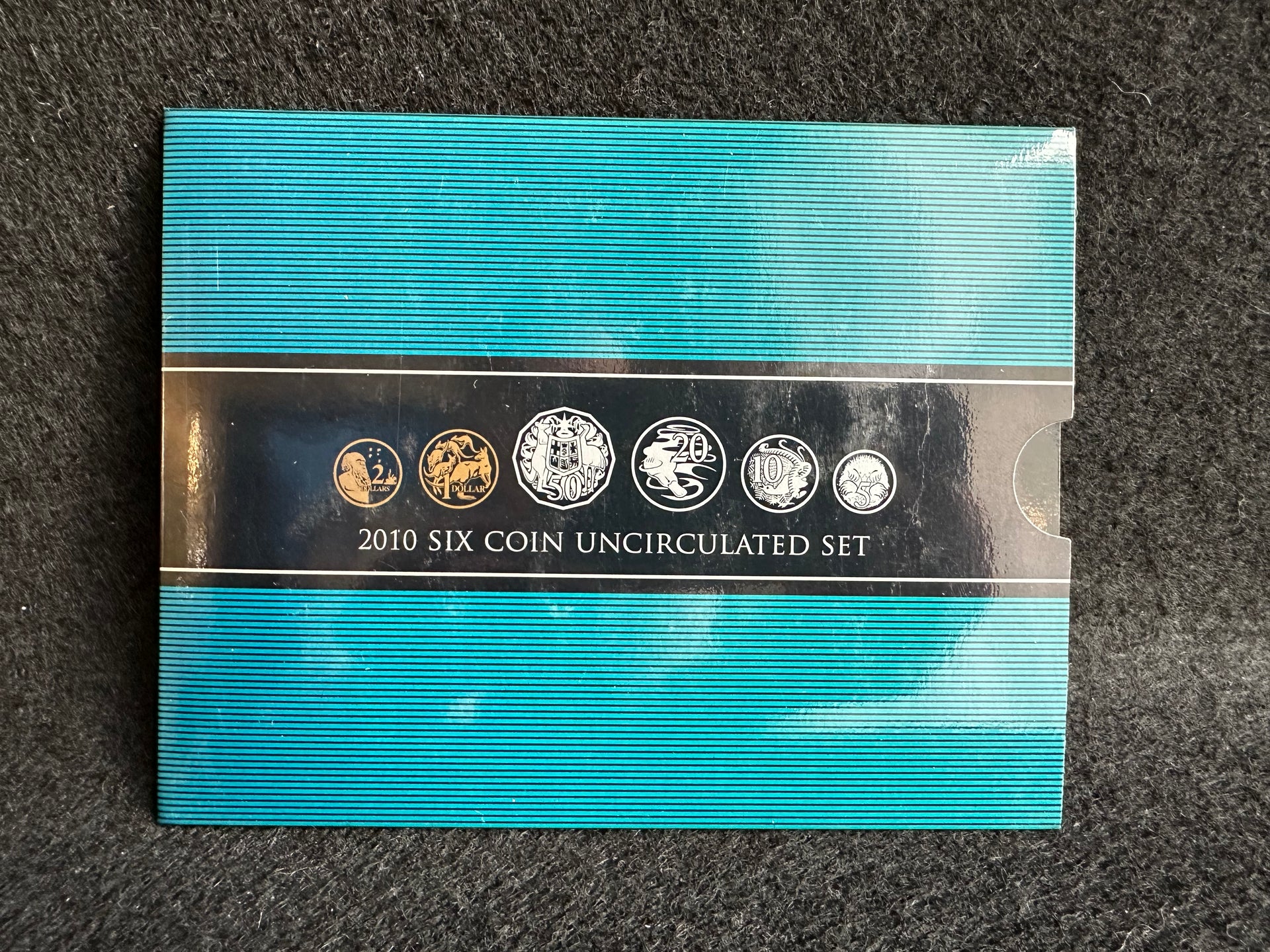 2010 Royal Australian Mint Uncirculated Six Coin Set – Pocket