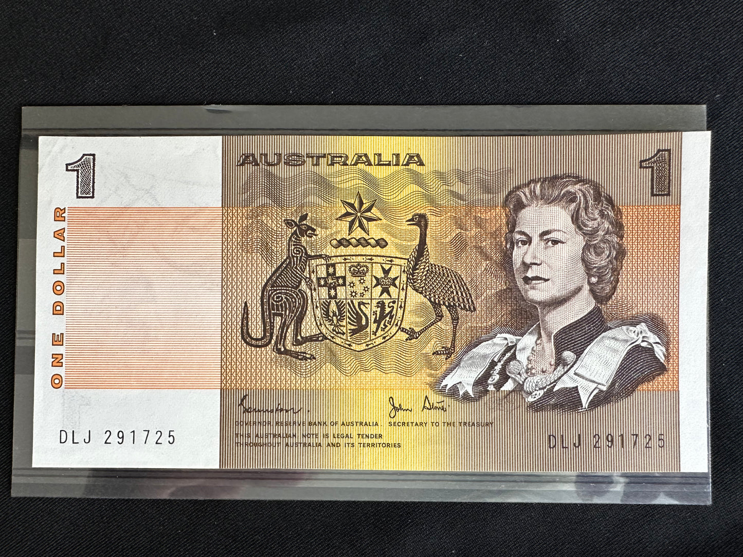 First Australian Note 1982 $1 Uncirculated Australian Paper notes – Pocket Treasures Coins ...
