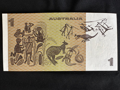 1982 $1 Uncirculated Australian Paper notes