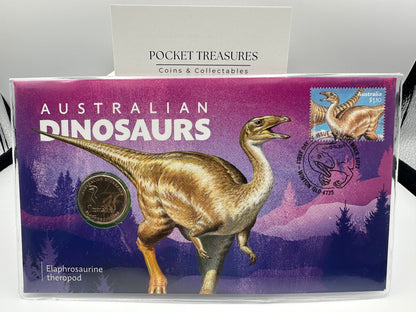 2022 Australian Dinosaurs – Elaphrosaurine theropod $1 PNC