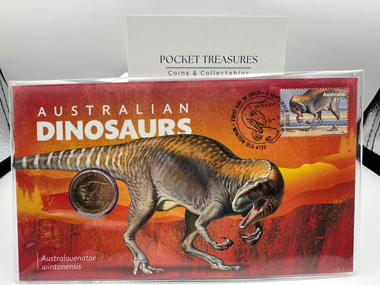 2022 Australian Dinosaurs – Australovenator wintonensis $1 PNC