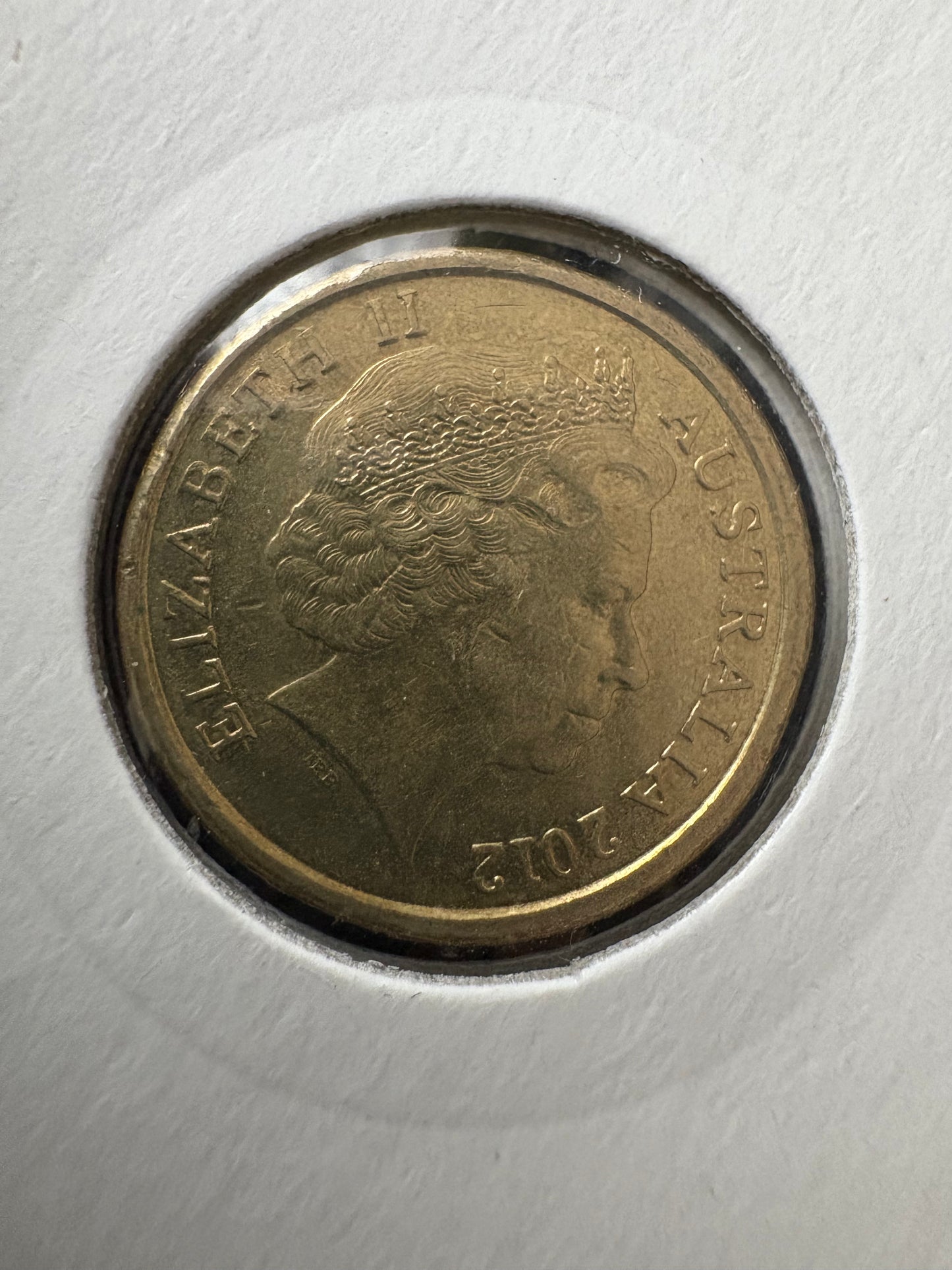 2012 $2 two dollar coin GOLD POPPY - Low mintage - CIRCULATED