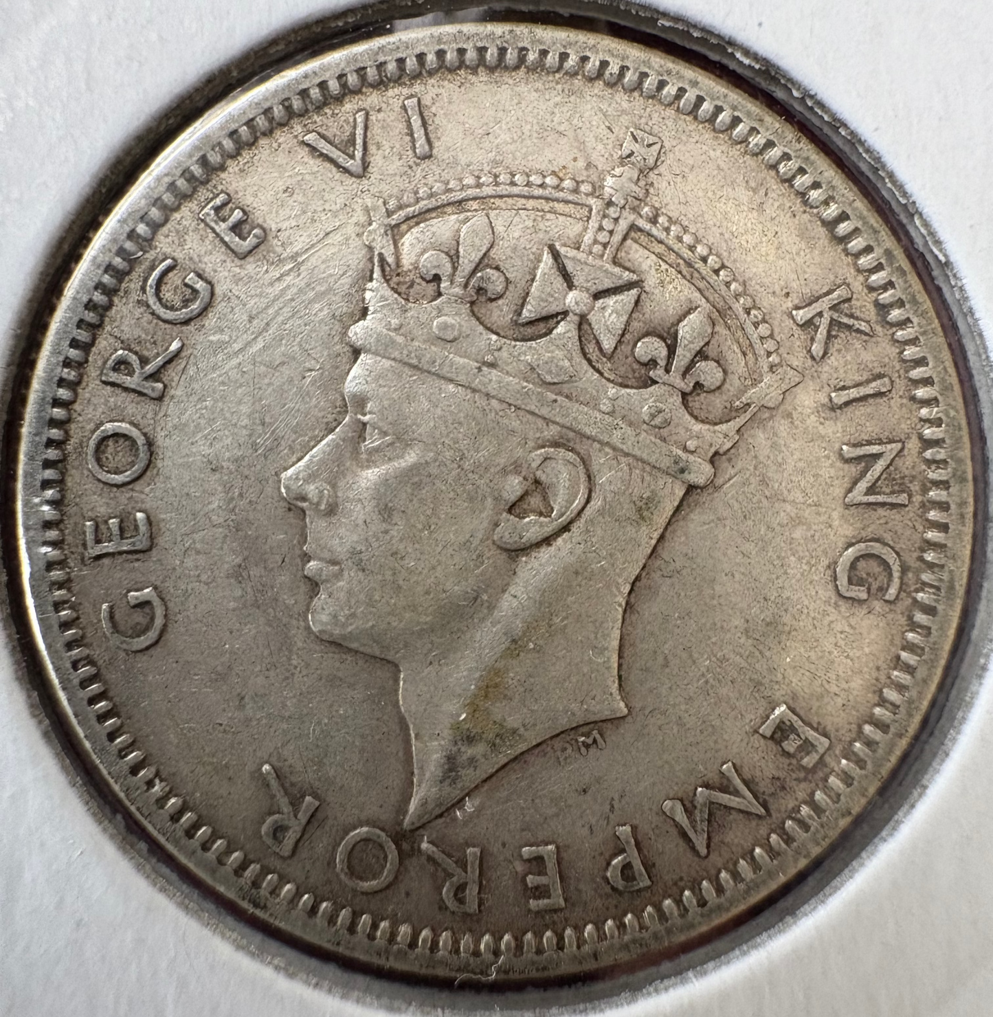 1942-S Fiji Shilling KM# 12a