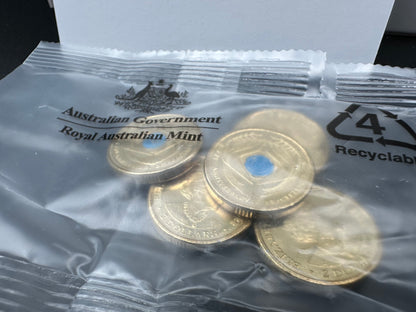 2022 $2 75th Anniversary of Peacekeeping RAM Mint bag of 5 uncirculated coins