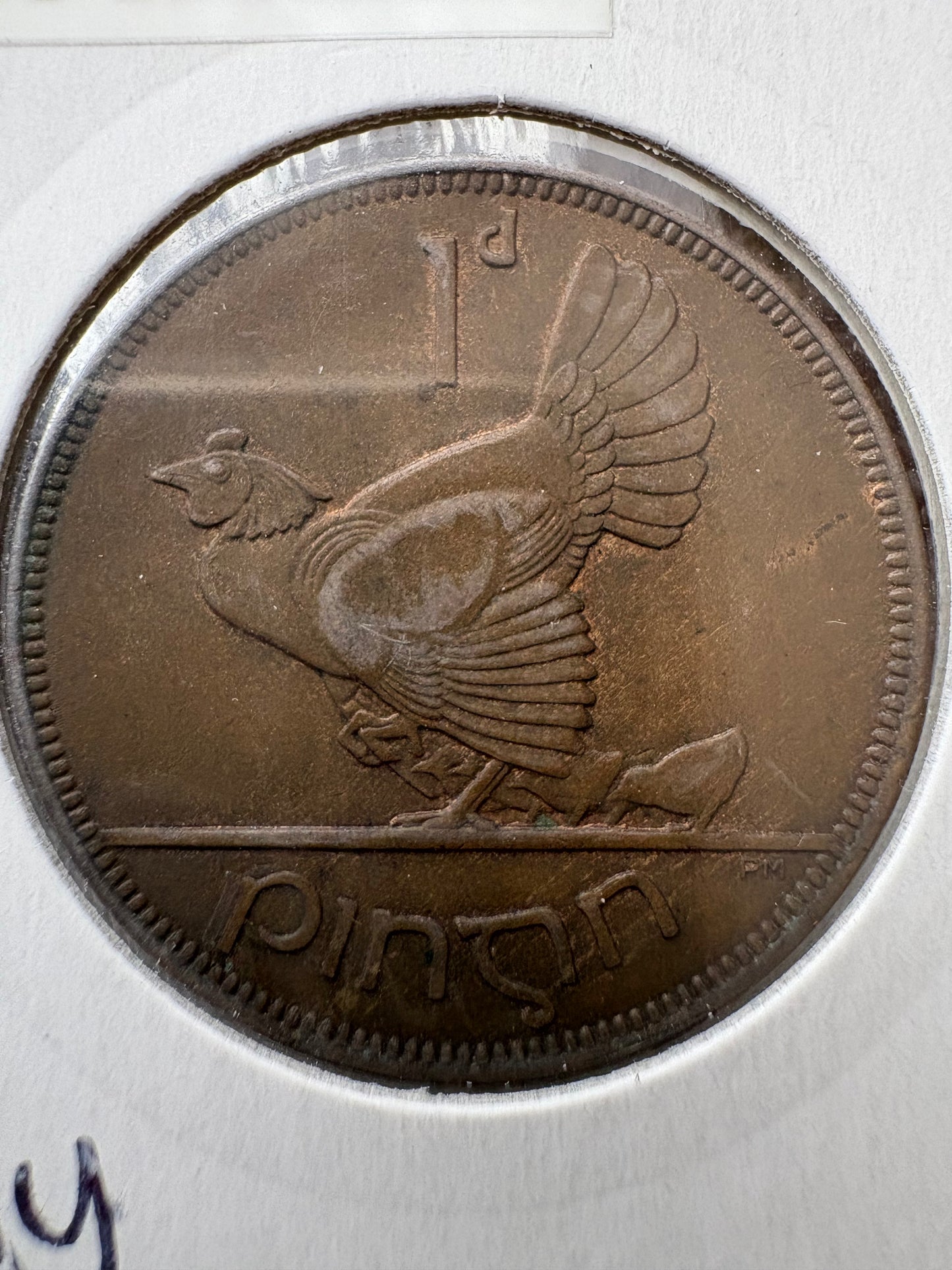 1935 1D - Ireland Saorstat Eireann One Penny KM# 3