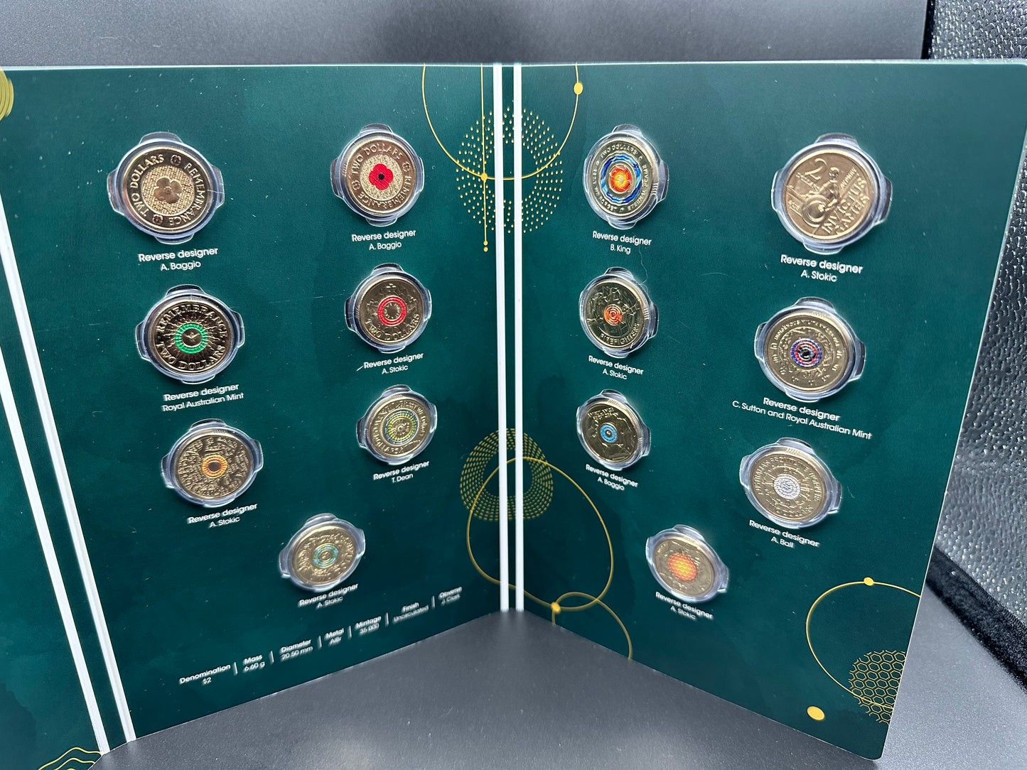 2023 $2 14-Coin Collection 35th Anniversary Two Dollar Coin