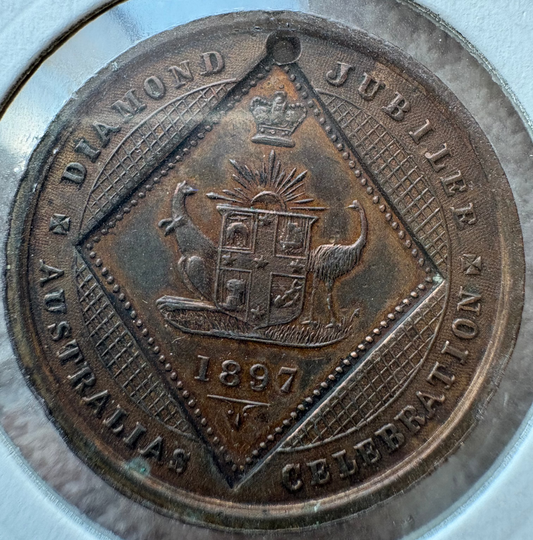 1897 Australia - Celebration Diamond Jubilee of Queen Victoria
