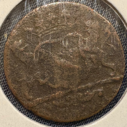 1788 City of Utretch Netherlands 1 Duit KM# 91