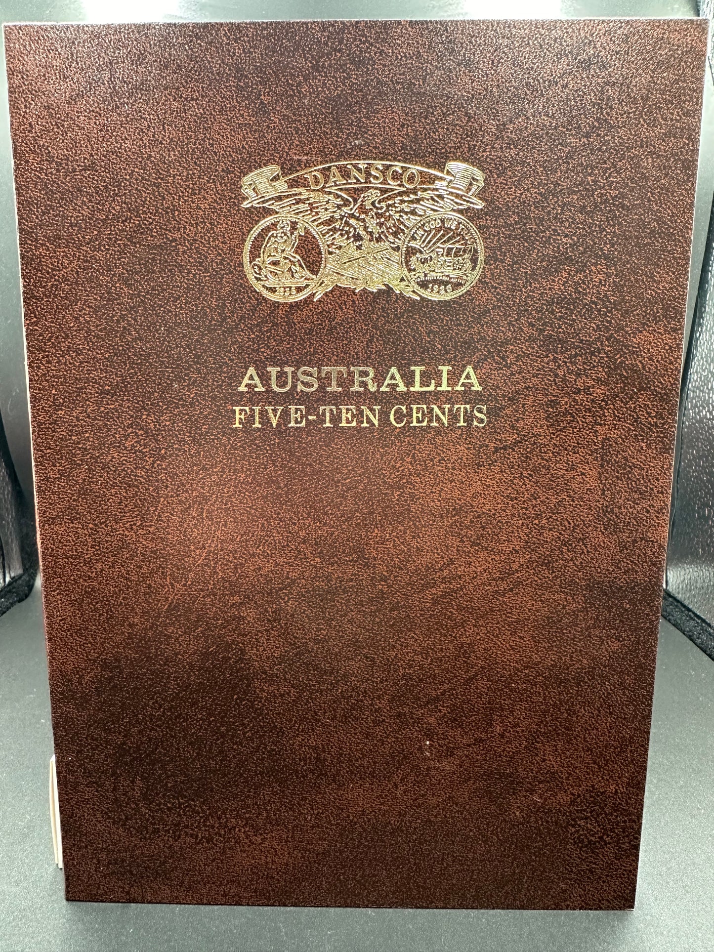 1966 to 1996 Australian 5 and 10 Cent Partial Coin Collection in Dansco Album
