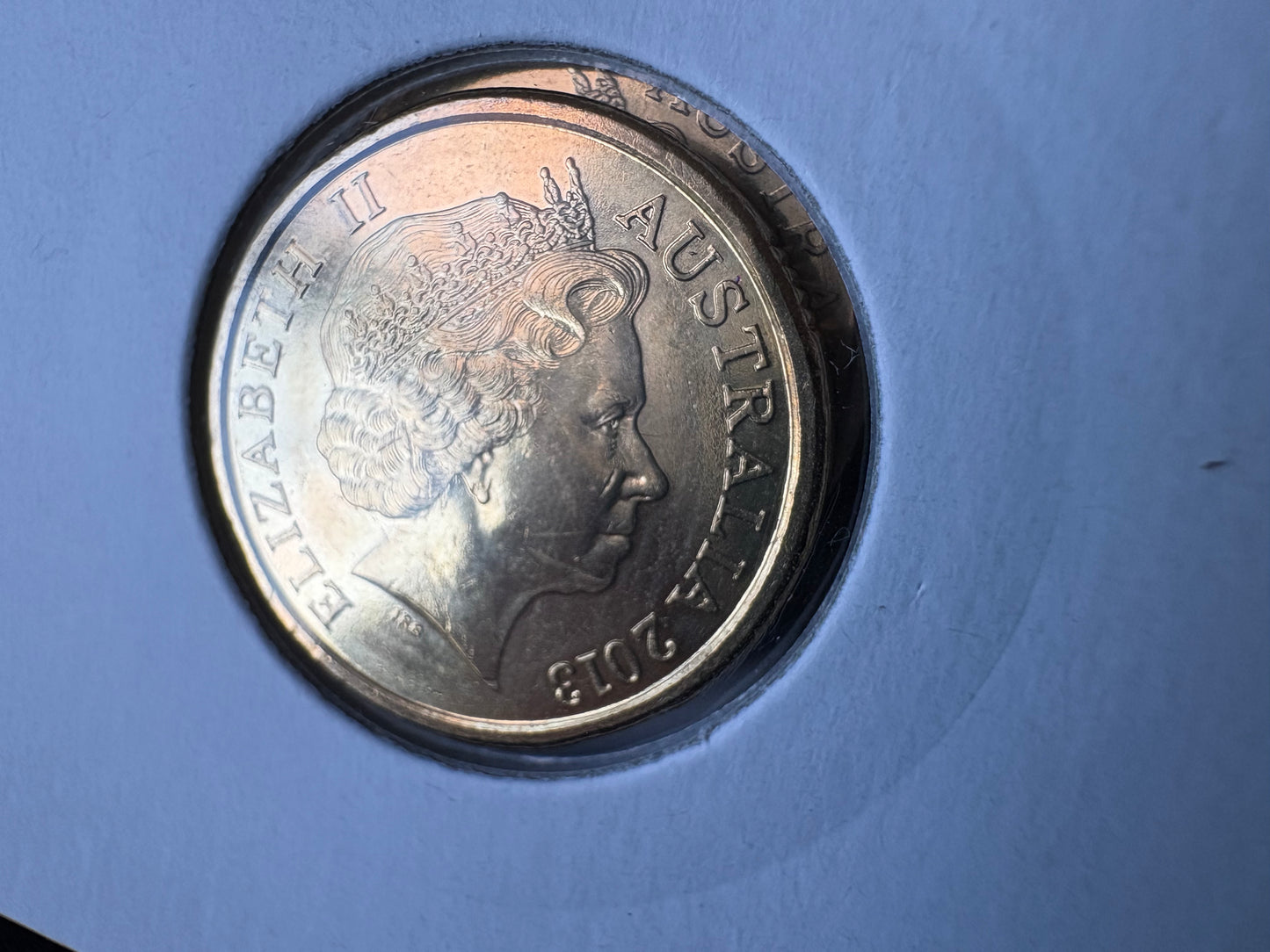 2013 Australian $2 PURPLE Queens Coronation coin - UNCIRCULATED