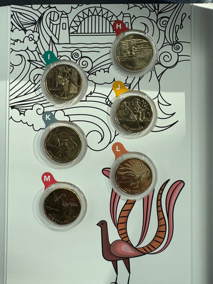 2021 A-Z Great Aussie Coin Hunt 2 - 26 Coin Set