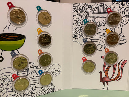 2021 A-Z Great Aussie Coin Hunt 2 - 26 Coin Set
