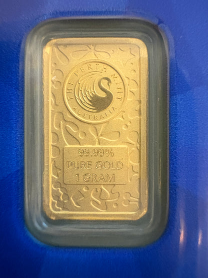 2025 SPONGEBOB SQUAREPANTS – 1g .9999 Gold Perth Mint Minted Bar