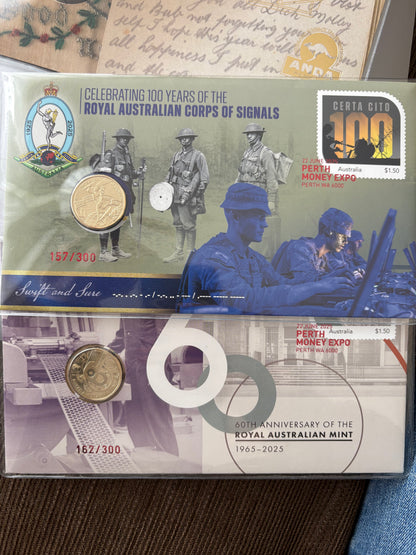 2025 Perth ANDA Money Expo & Australia Post PNC’s set of 3 - DAY 2