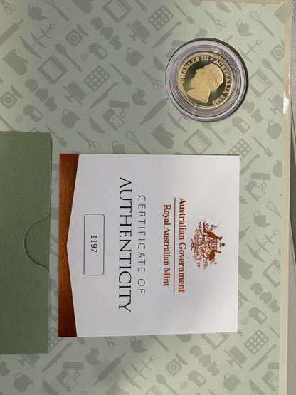 2025 AWW Childrens Birthday Cake Book and $1 Proof Coin - Choo Choo Train