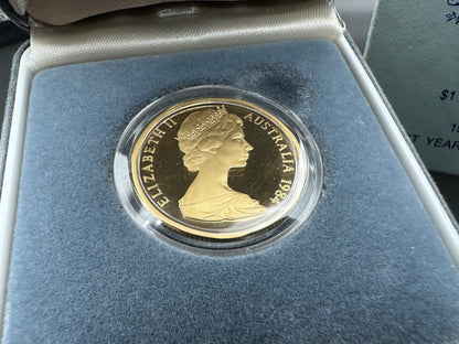 1984 $1 Mob of Roos Proof Coin – Royal Australian Mint