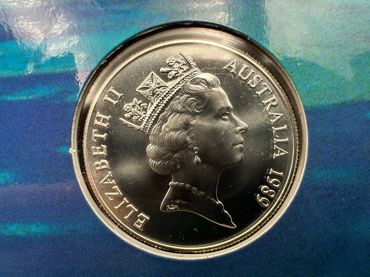 1989 $10 Silver Royal Australian Mint State Series Uncirculated coin - Queensland