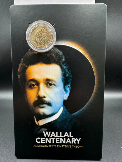 2022 Wallal Centenary - Australia Tests Einstein's Theory One Dollar ($1) Uncirculated Australian Decimal Coin