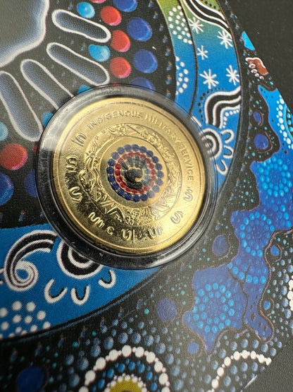 2021 Indigenous Services - Defending Our Country $2 'C' Mintmark Coin