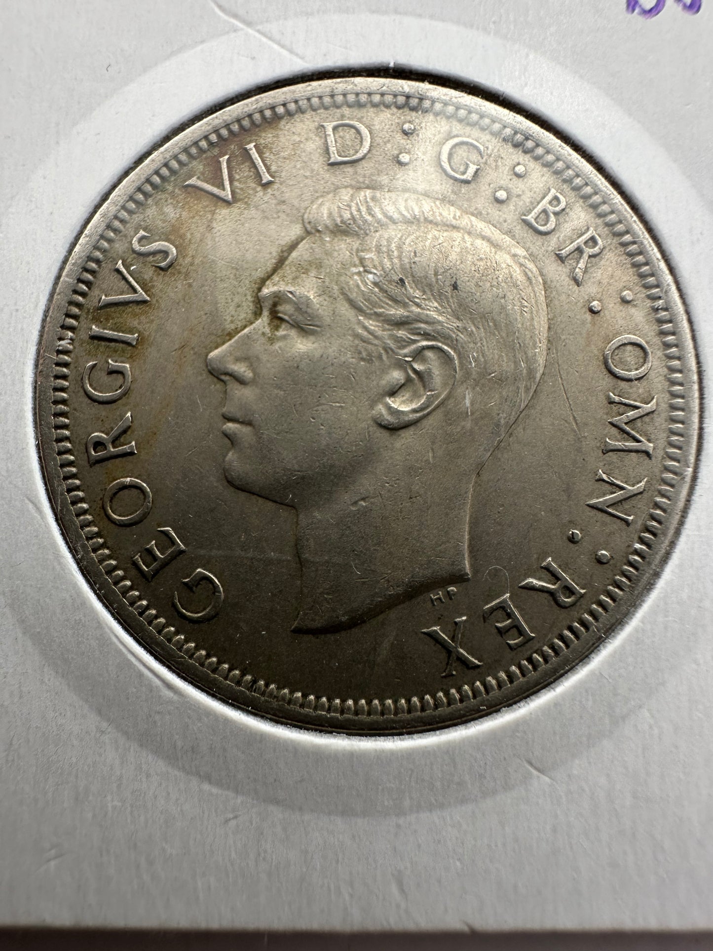 1951 Great Britain UK King George VI Half Crown