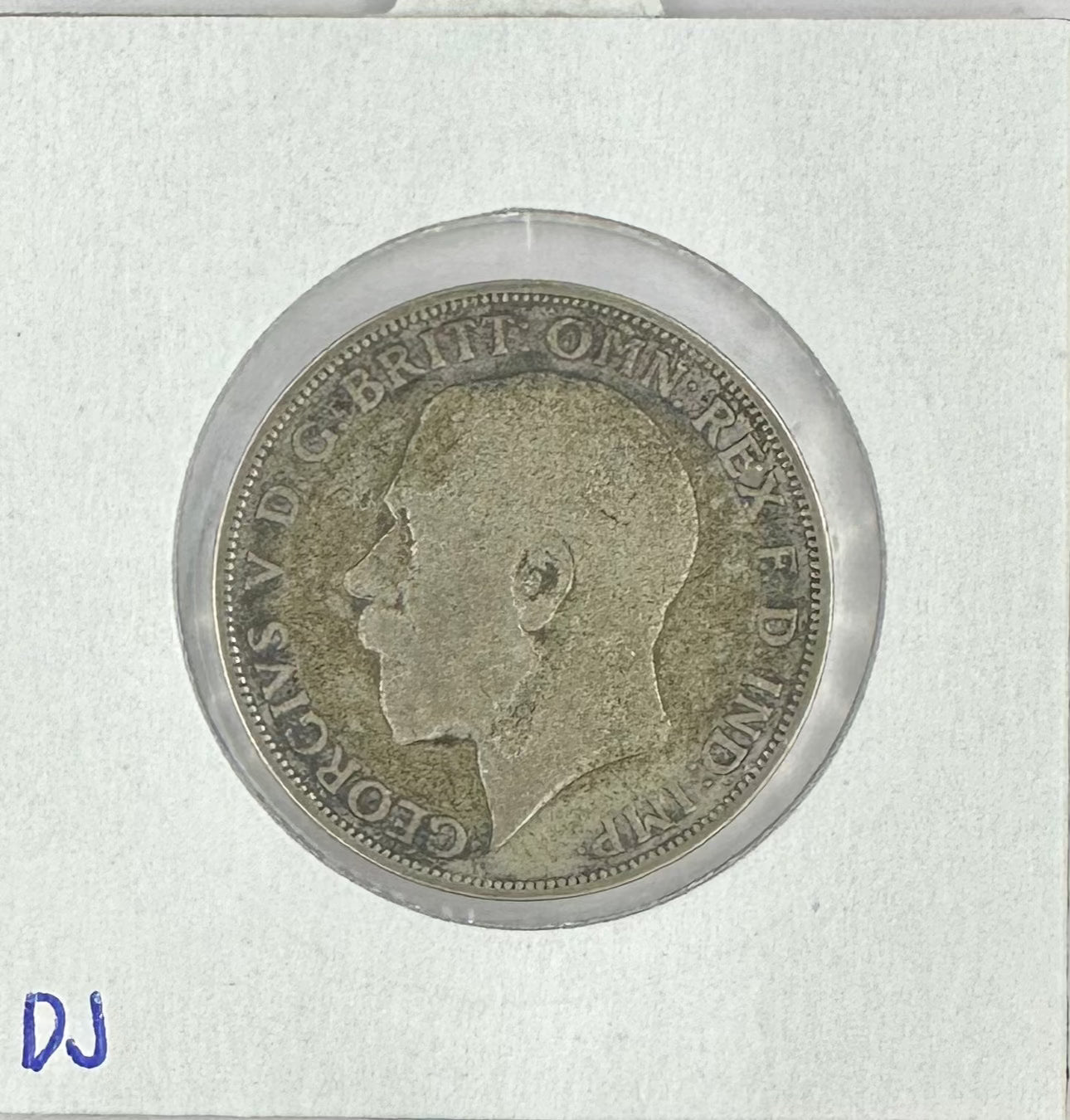 1923 Great Britain UK Silver Florin