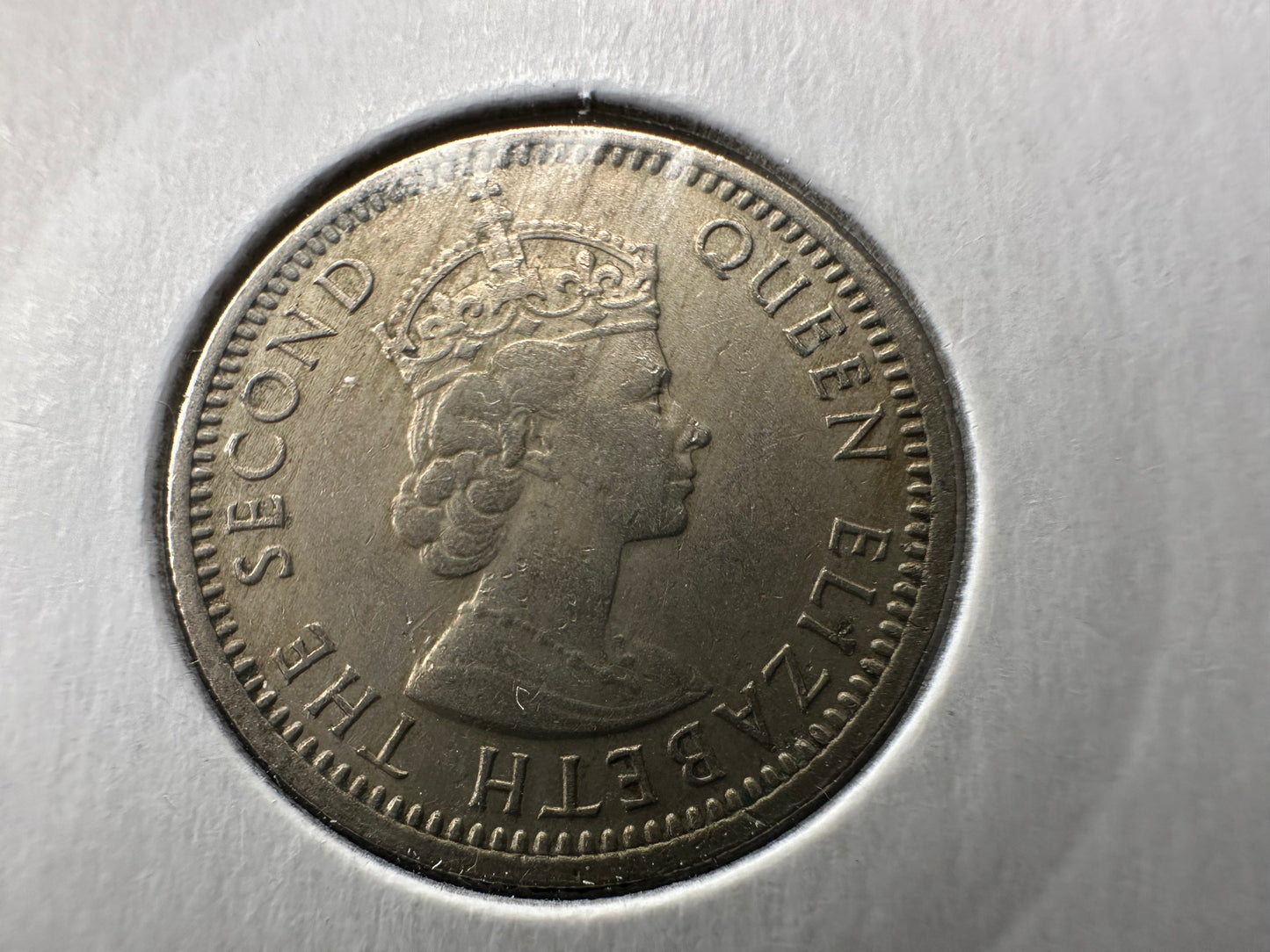 1961 Malaya and British Borneo 10 cent