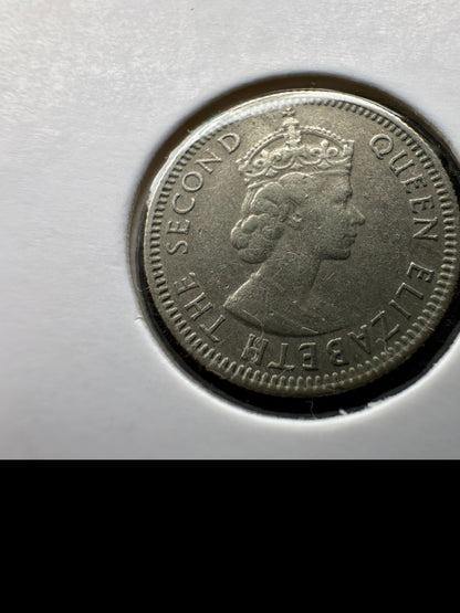 1957 Malaya and British Borneo 5 cent