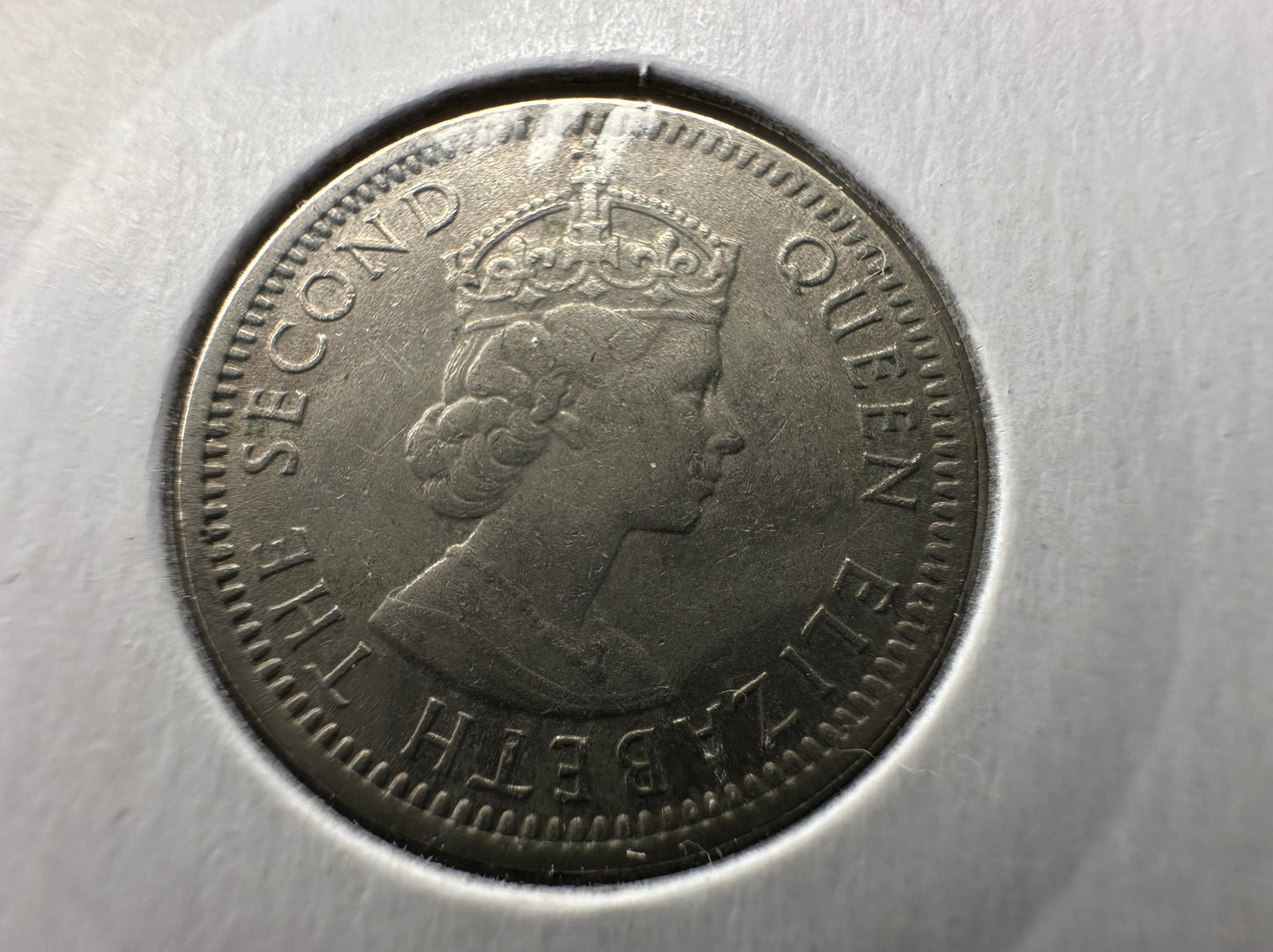 1957 Malaya and British Borneo 10 cent