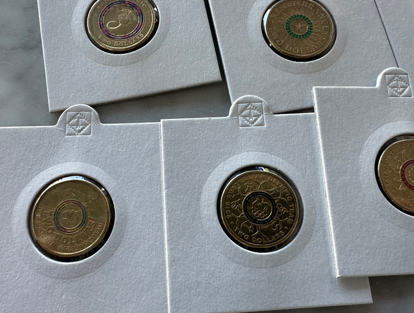 $2 Coin Collectors Starter Kit incl 35 coins and a collectors folder